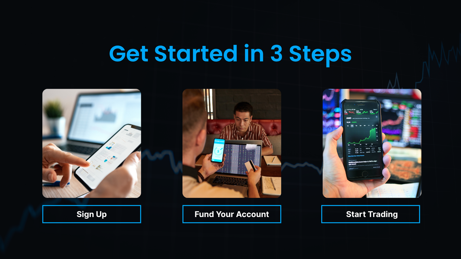 Dark Black and Blue Modern Forex Trading Company Presentation (1)