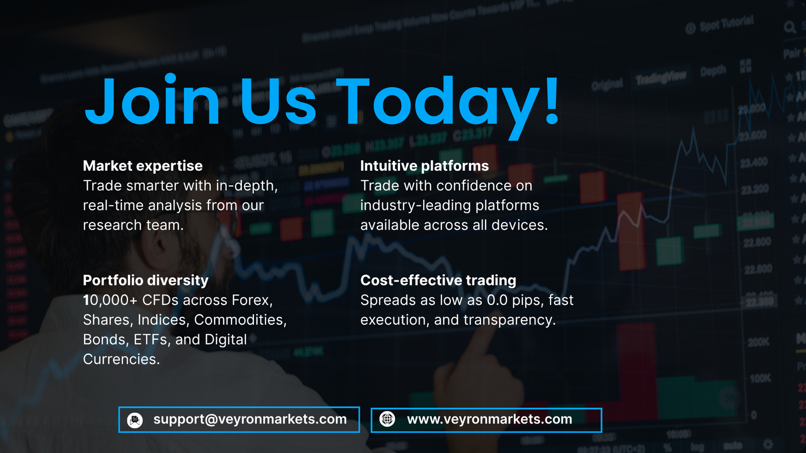 Dark Black and Blue Modern Forex Trading Company Presentation (3)